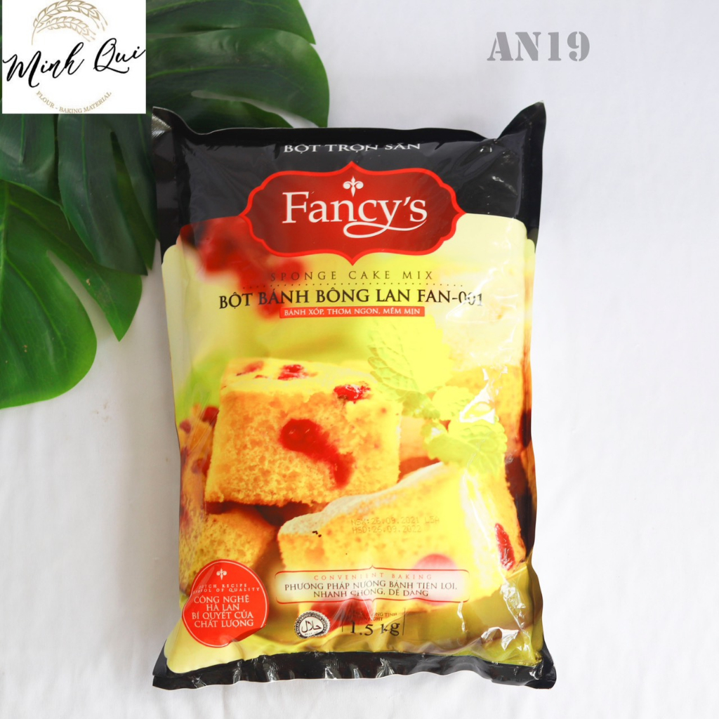 Bột bánh bông lan Fancy's 001 Nhất Hương túi 1,5kg