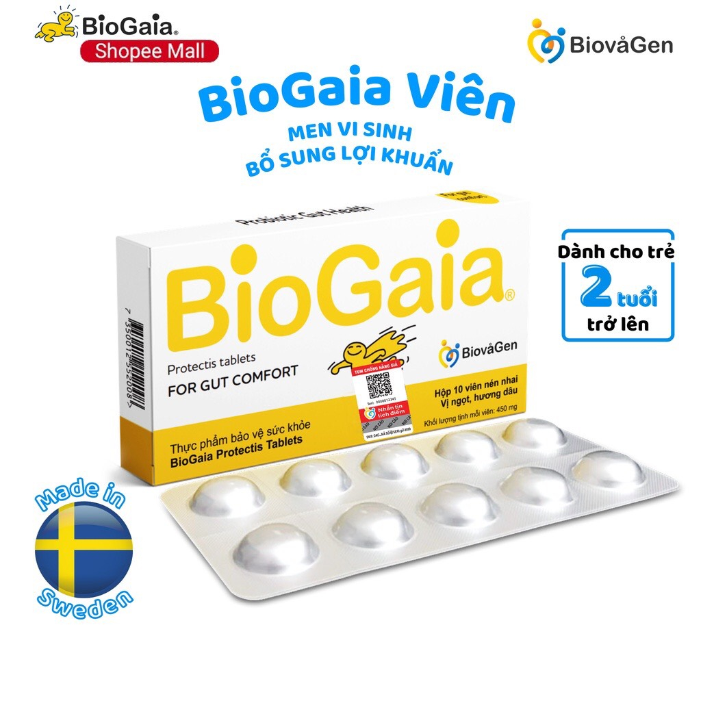 Men vi sinh BioGaia ProTectis Drops