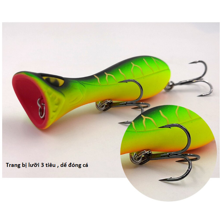 Mồi câu lure cá chẽm Popper  Elite Lure Manyu Hita lure