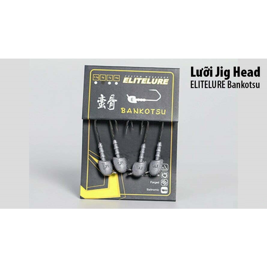 Lưỡi câu cá Jig head Elitelure BANKOTSU Hita Lure