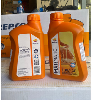  Dầu nhớt xe tay ga REPSOL MXR MATIC 10W40 800ML mẫu mới Nhập khẩu tây ban nha 