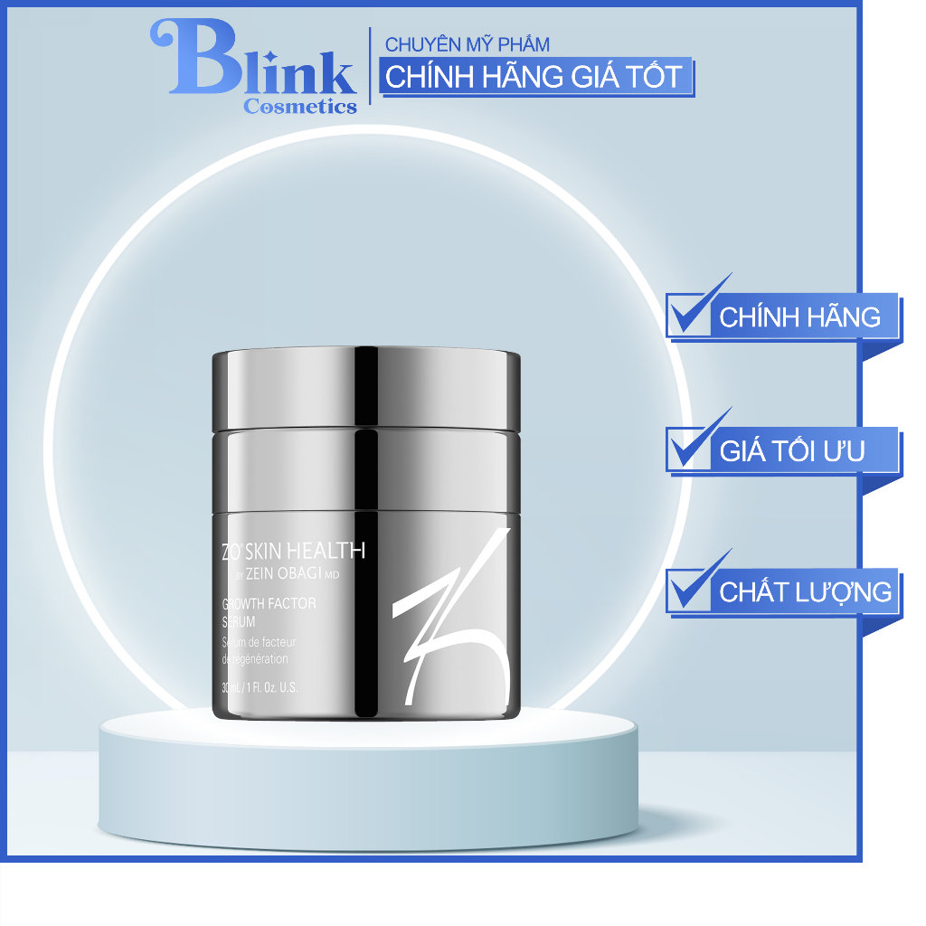 Serum Phục Hồi Tái Tạo Da Growth Factor Serum ZO SKIN HEATH - BLINK Cosmetics