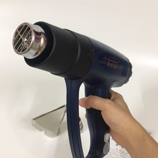 Máy khò thổi hơi nóng công suất lớn 2000w, máy khò màng co nhiệt pvc,máy khò cầm tay đa năng  có chình nhiệt kèm 2 đầu k
