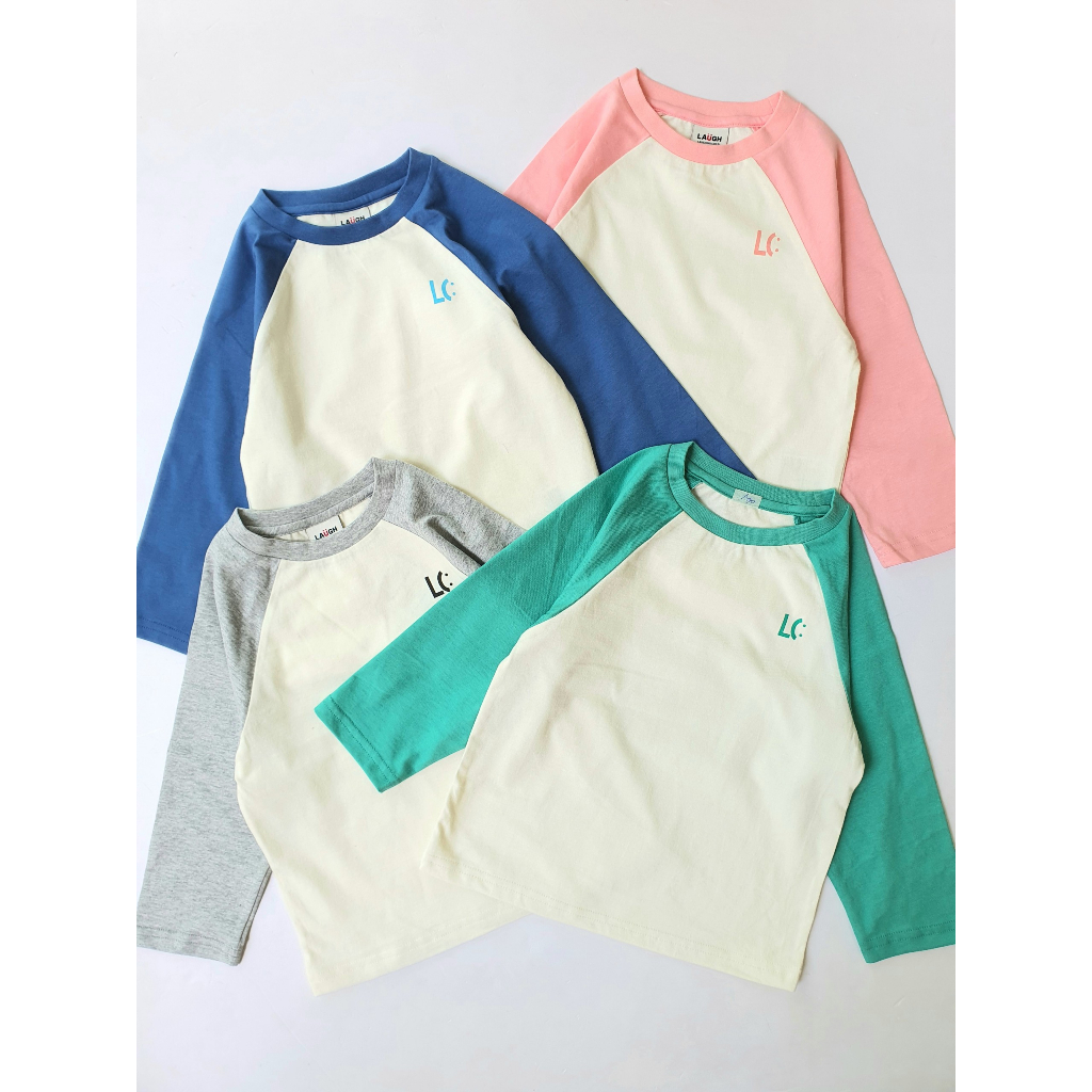 Áo thun cotton tay nhiều màu xuất Hàn cho bé ALC004
