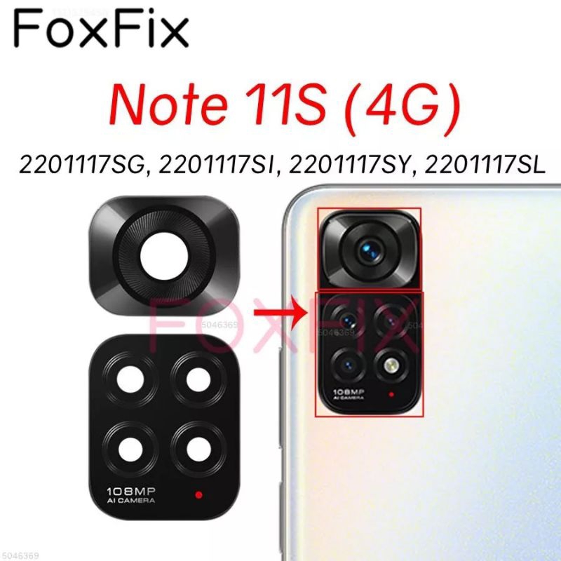 Kính Camera Xiaomi Redmi Note 11S 4G và 5G