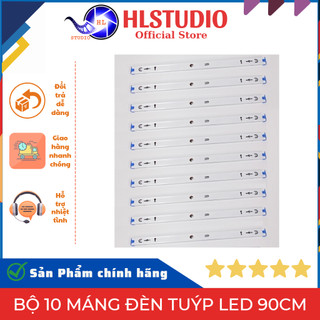 Bộ 10 Máng Đèn Tuýp Led 90cm Giá Tốt, Chất Lượng Cao HL Studio