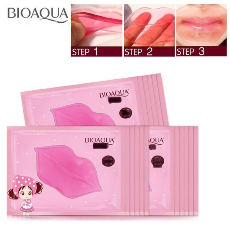 Lẻ 1 miếng mặt nạ môi Bioaqua