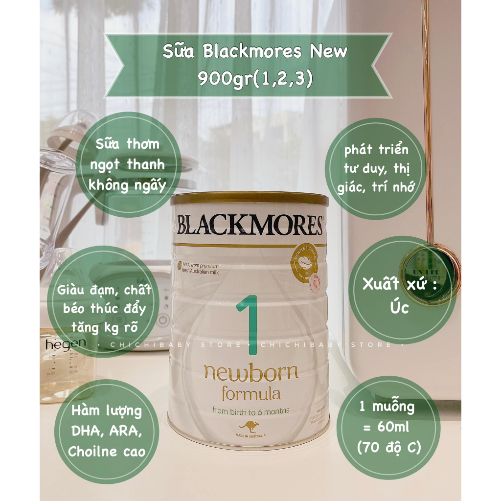 Sữa Blackmores New Úc 900g