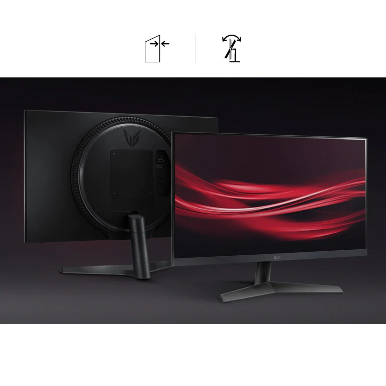 Màn hình chơi game LG24GN60R-B - 23,8” UltraGear™ Full HD IPS 1ms (GtG) màn hình gaming quốc dân chính hãng BH 24 tháng | BigBuy360 - bigbuy360.vn