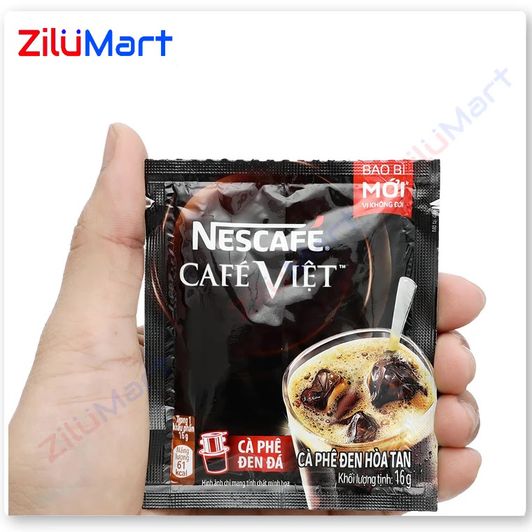 Cà phê đen đá NesCafe Cafe Việt gói 15g