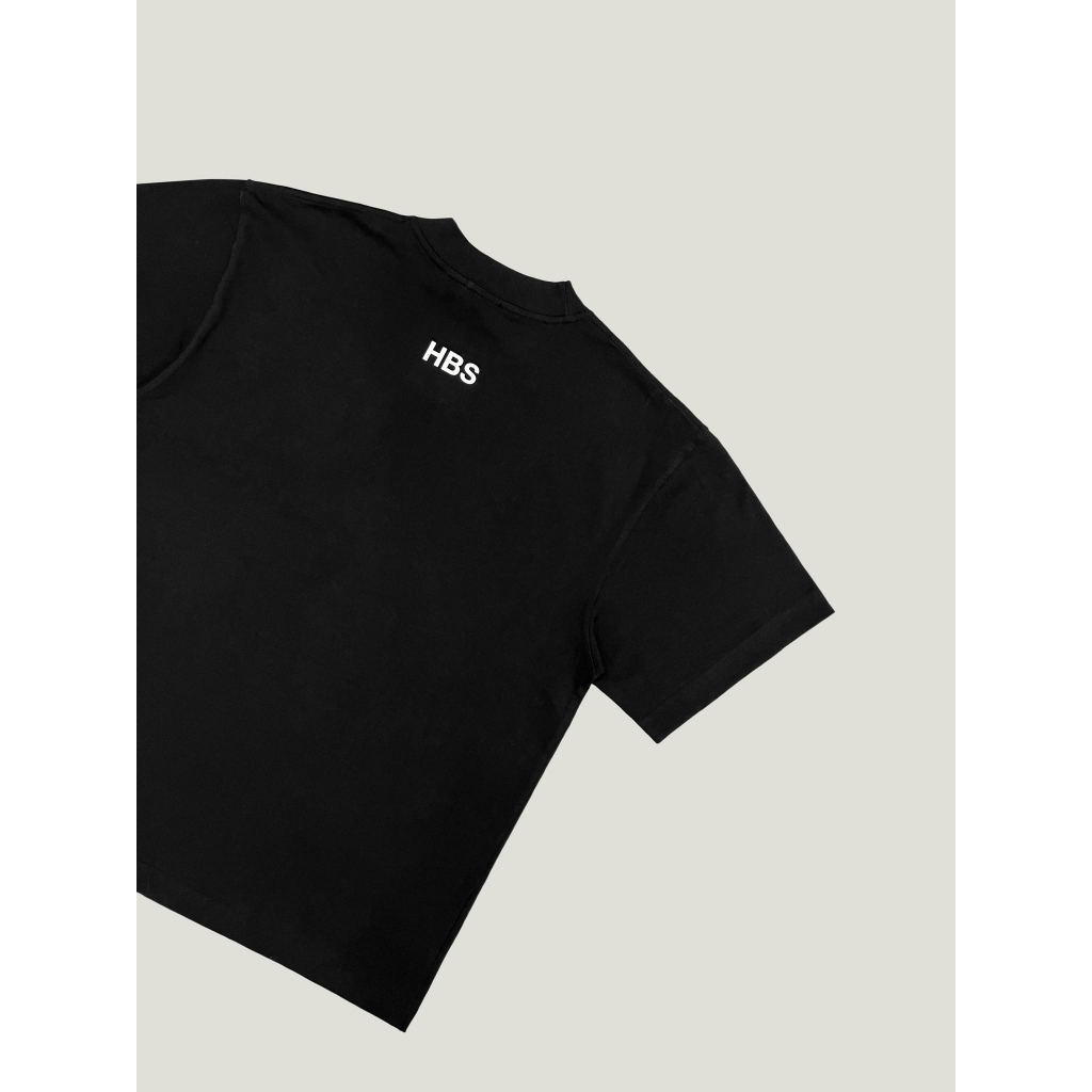 Áo phông HBS PRINTED LOGO T-SHIRT - BLACK