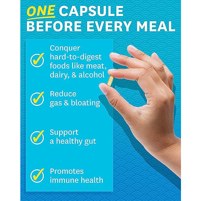 Zenwise Digestive Enzymes Pre and Probiotics - Viên uống tiêu hóa giúp giảm đầy hơi và tăng cường miễn dịch 30 viên