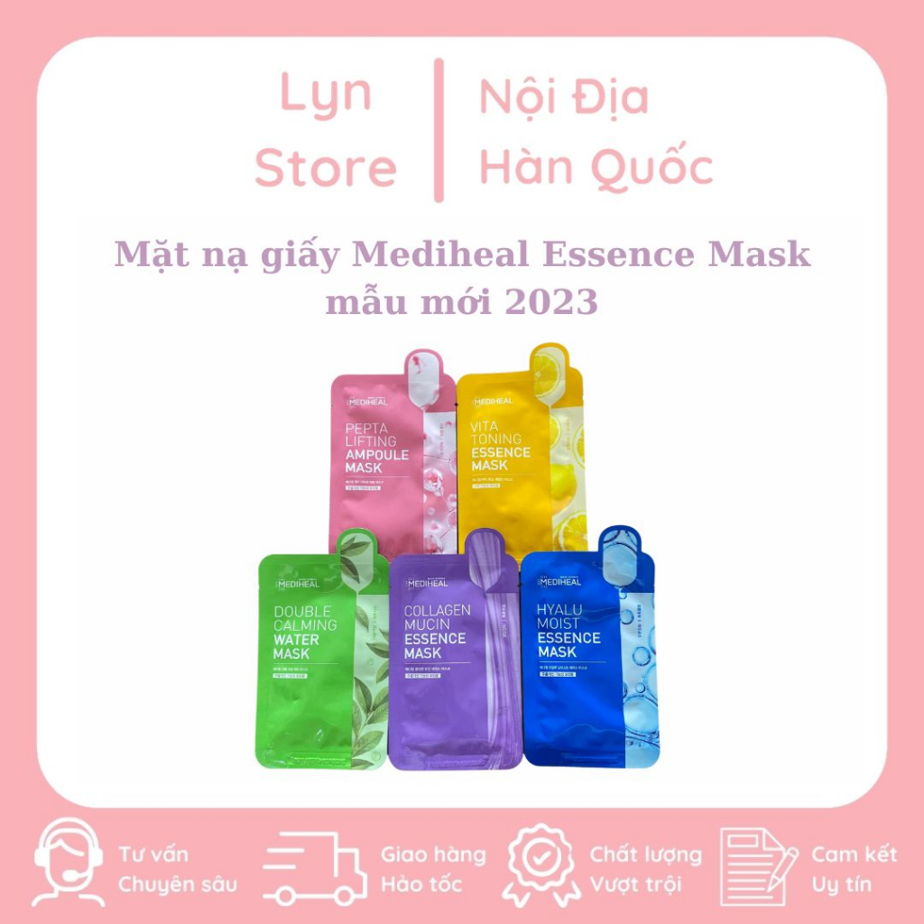 Mặt nạ giấy Mediheal Essence Mask mẫu mới 2023