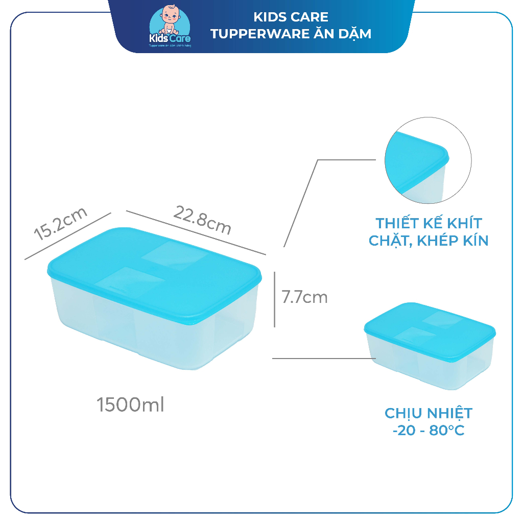 Hộp trữ đông Tupperware Jumbo