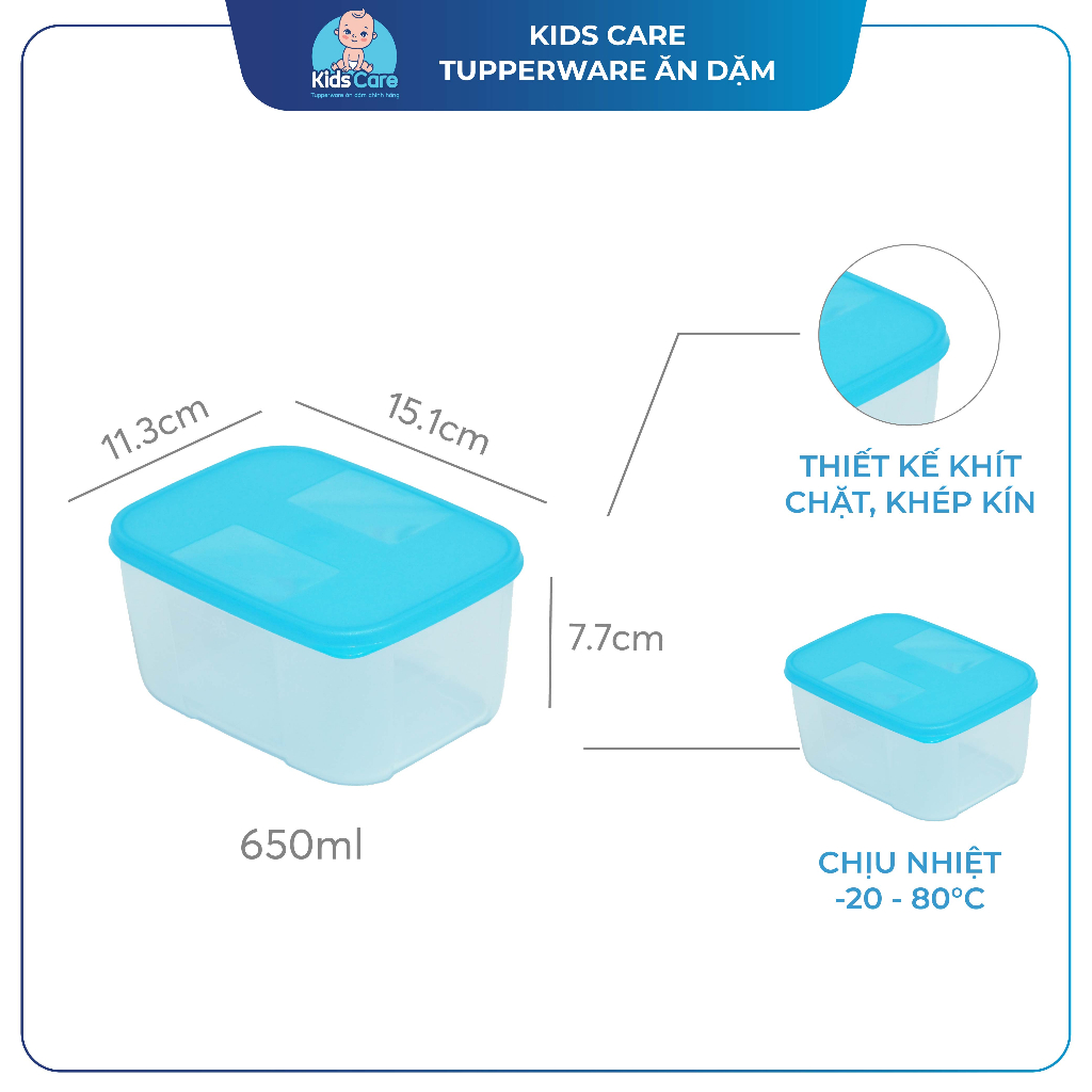 Hộp trữ đông Tupperware Jumbo