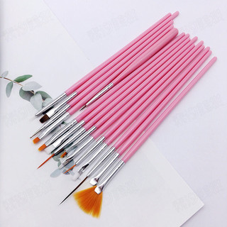 Bộ cọ vẽ móng chuyên nghiệp nhiều màu 032