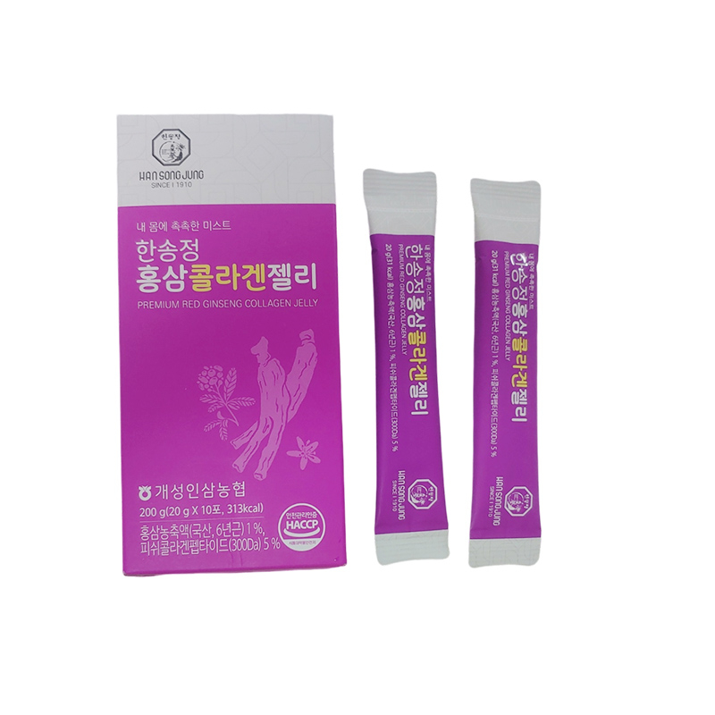 Hộp 30 Gói Thạch Hồng Sâm Collagen Ginseng House 20g/gói - K2V Shop