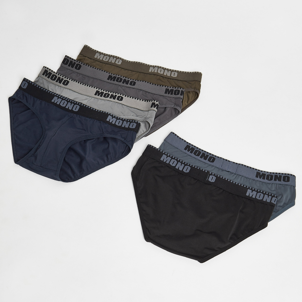 Quần Sịp Nam Tam Giác MONOMEN 836 Cao Cấp, Chất Thun Lạnh Siêu Mịn Mát, Thiết Kế Thông Hơi, Kháng Khuẩn, Khử Mùi