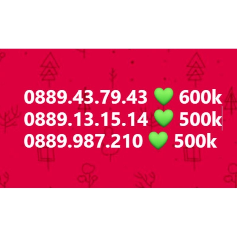 Sim vinaphone 4g trả trước số đẹp