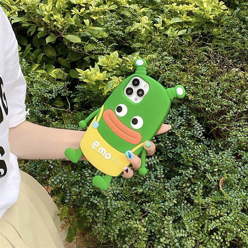 Ốp Lung Con Sâu Xanh Cute