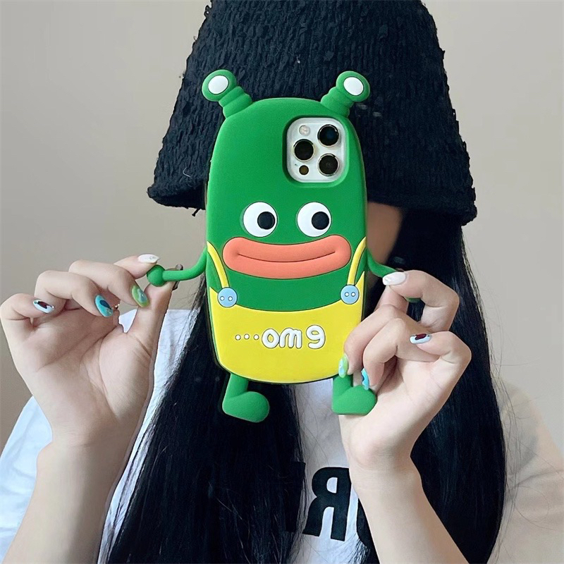 Ốp Lung Con Sâu Xanh Cute