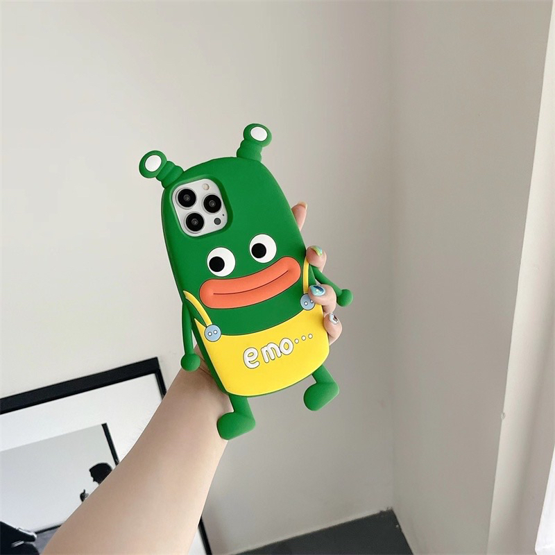 Ốp Lung Con Sâu Xanh Cute