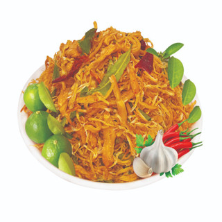 Khô gà lá chanh đậm vị - Đồ Ăn Vặt Mẹ Mỡ