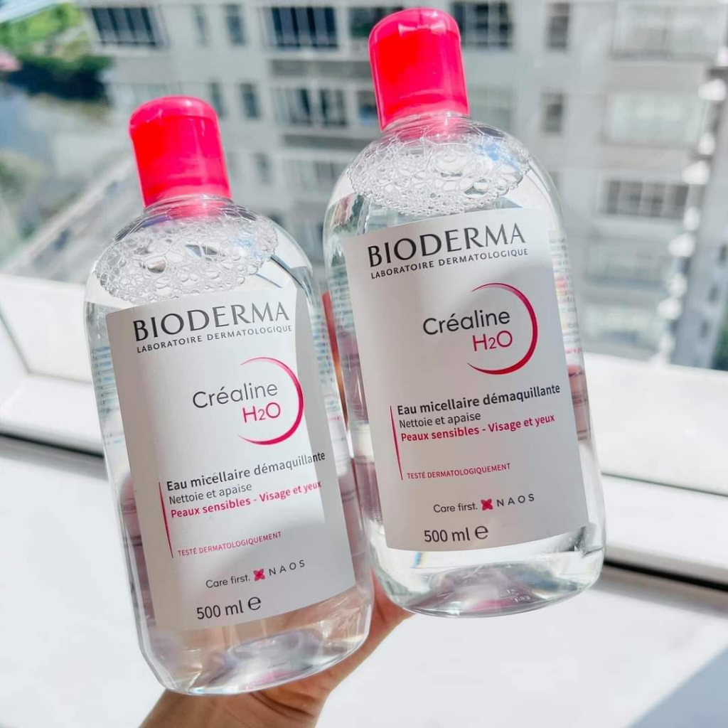 Nước tẩy trang bio 500ml - Cho Da Dầu, Da Khô và Da Nhậy Cảm