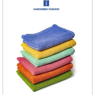 Khăn mặt hanosimex 100% cotton