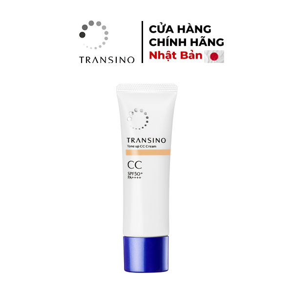 Kem CC Trang Điểm Trắng Sáng Da TRANSINO - TRANSINO Tone Up CC Cream 30g