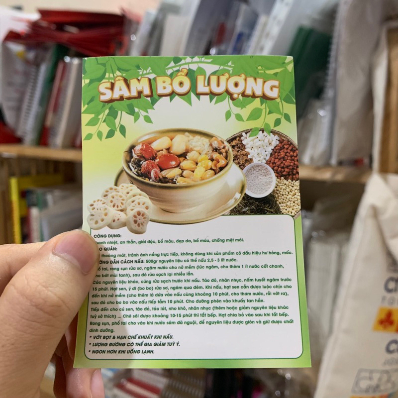 Tem Dán Sản Phẩm Ăn Vặt, Tem Dán Sản Phẩm, Tem Hạt Dinh Dưỡng 7x10 cm - Cán Bóng Sáng Đẹp
