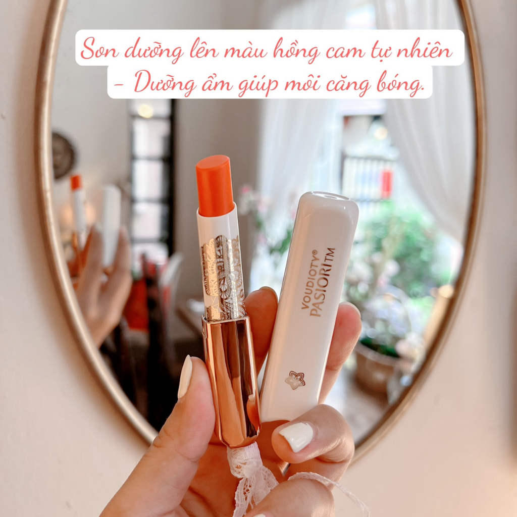 Son Dưỡng Voudioty Pasiori Cấp Ẩm Cho Môi Giúp Môi Mềm Mại Căng Mọng
