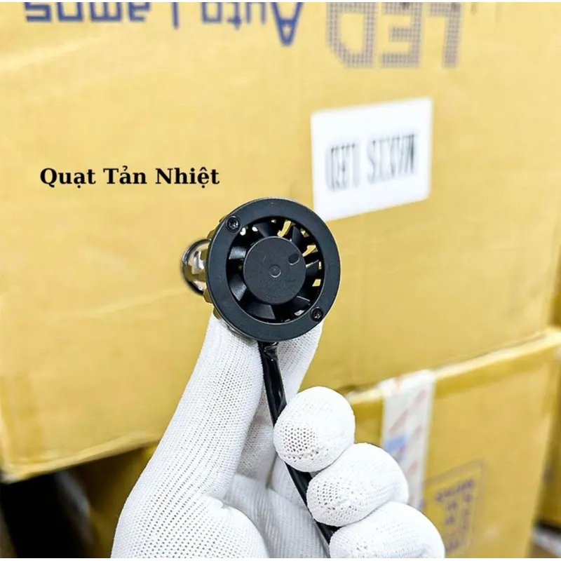 Đèn pha led bi cầu chân đa năng M8c lắp hầu hết mọi dòng xe wave,dream,led,vision