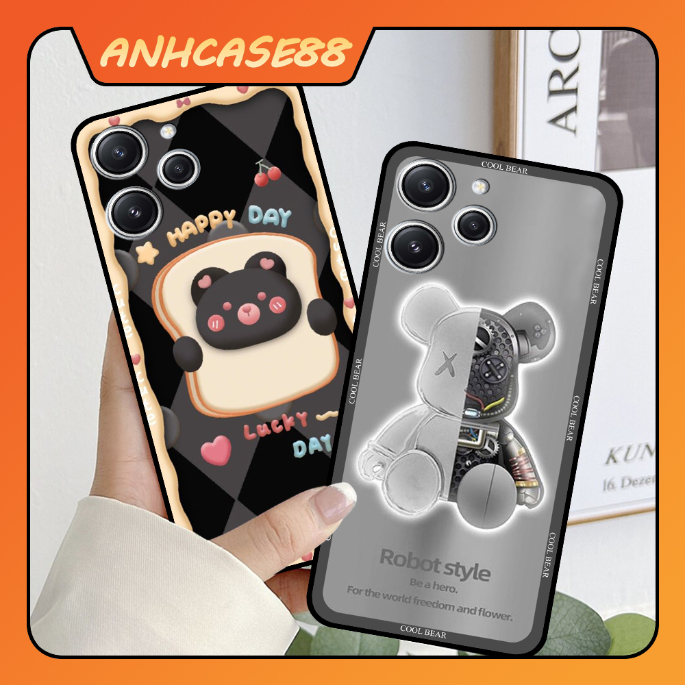 Ốp Lưng Điện Thoại Xiaomi Redmi 12 In Hình Mix Cute -Trend- CASE88.