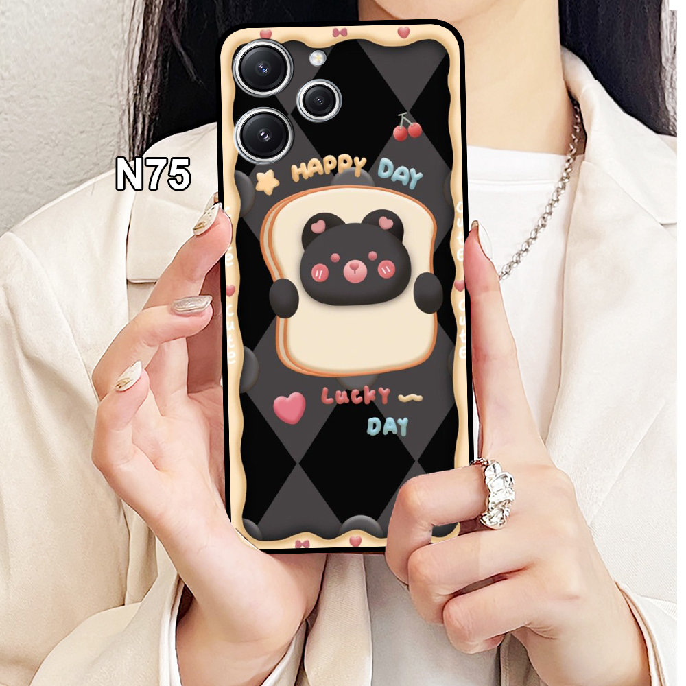 Ốp Lưng Điện Thoại Xiaomi Redmi 12 In Hình Mix Cute -Trend- CASE88.
