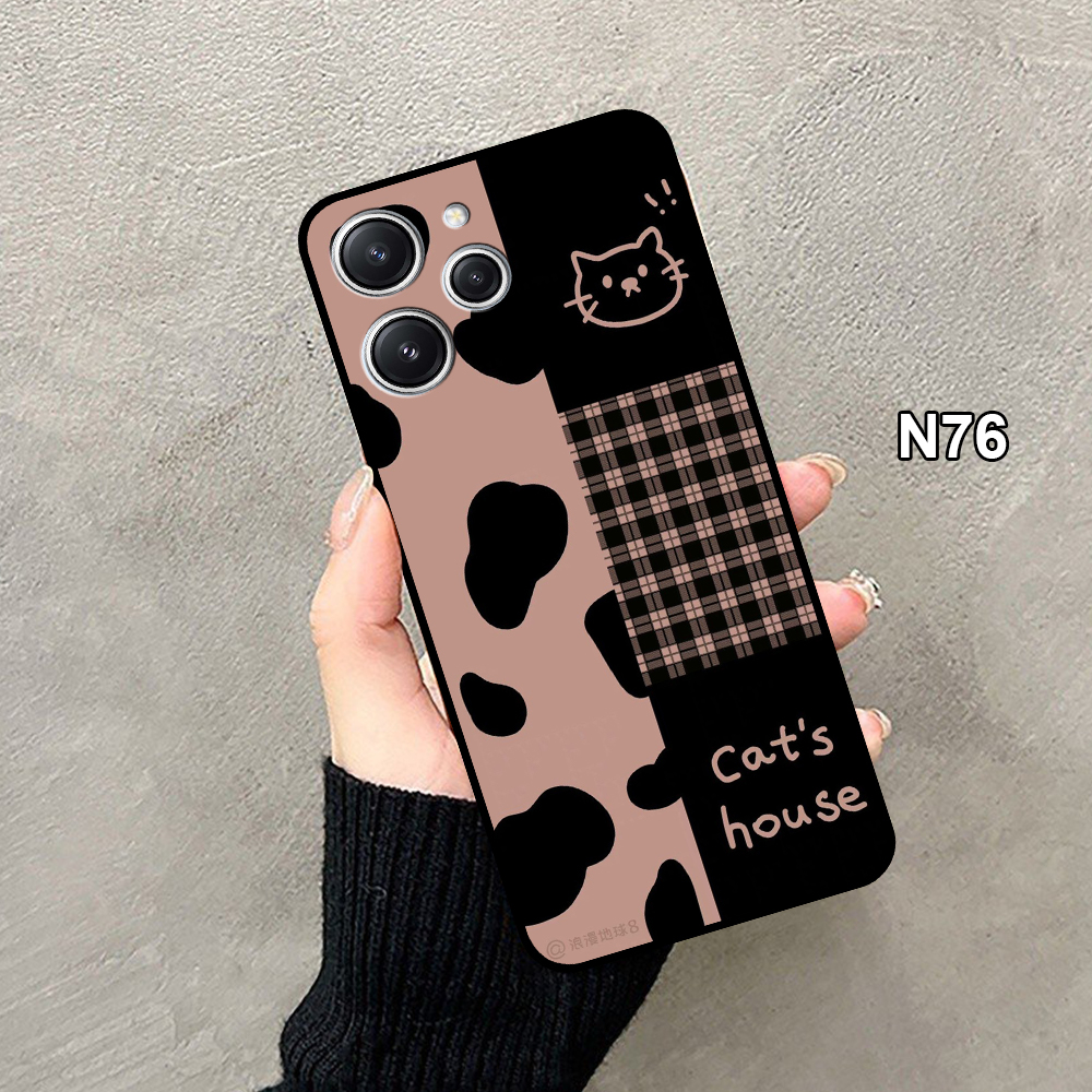 Ốp Lưng Điện Thoại Xiaomi Redmi 12 In Hình Mix Cute -Trend- CASE88.