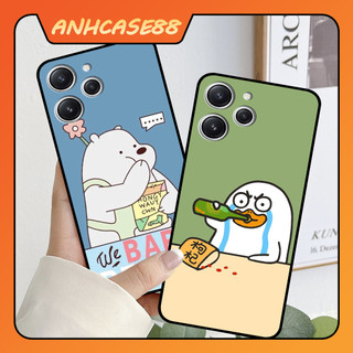 Ốp lưng điện thoại xiaomi redmi 12 in hình gấu chó cute -trend- case88.