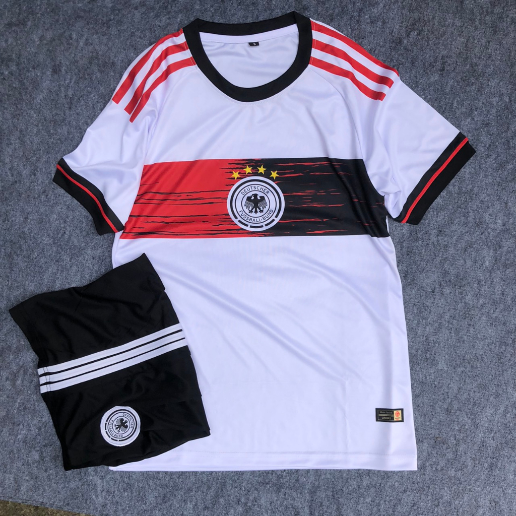 Bộ đồ áo quần đá bóng ĐỨC mẫu mới hàng thiết kế_In tên số áo theo yêu cầu_Hàng thun lạnh cao cấp loại 1