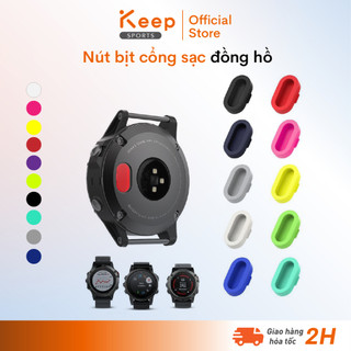 Nút bịt cổng sạc chống bụi, chống nước bằng Silicon cho đồng hồ Garmin