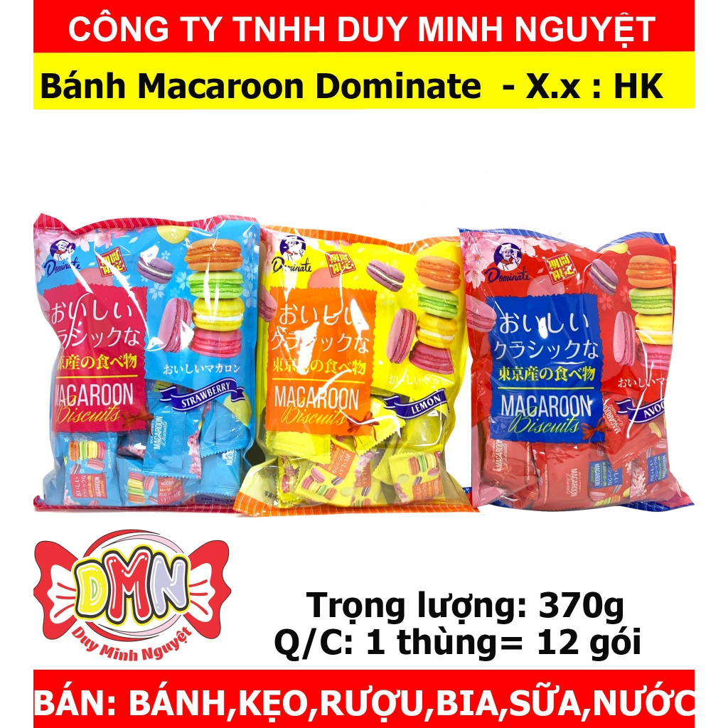 Bánh quy Macaron Dominate 370g