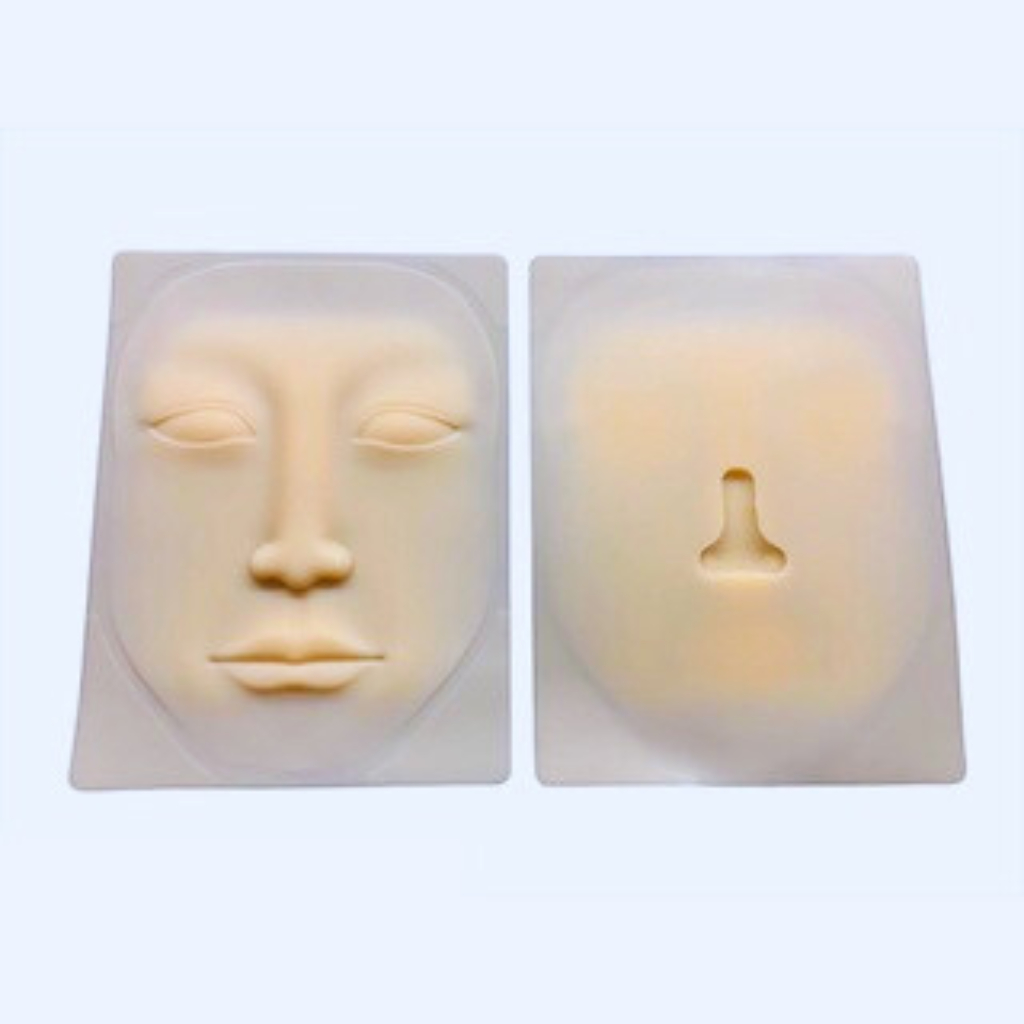 Da Giả Tập Phun Xăm , Da 3D Mặt Có Lỗ, Da Trắng Trơn - Dành Cho Học Viên