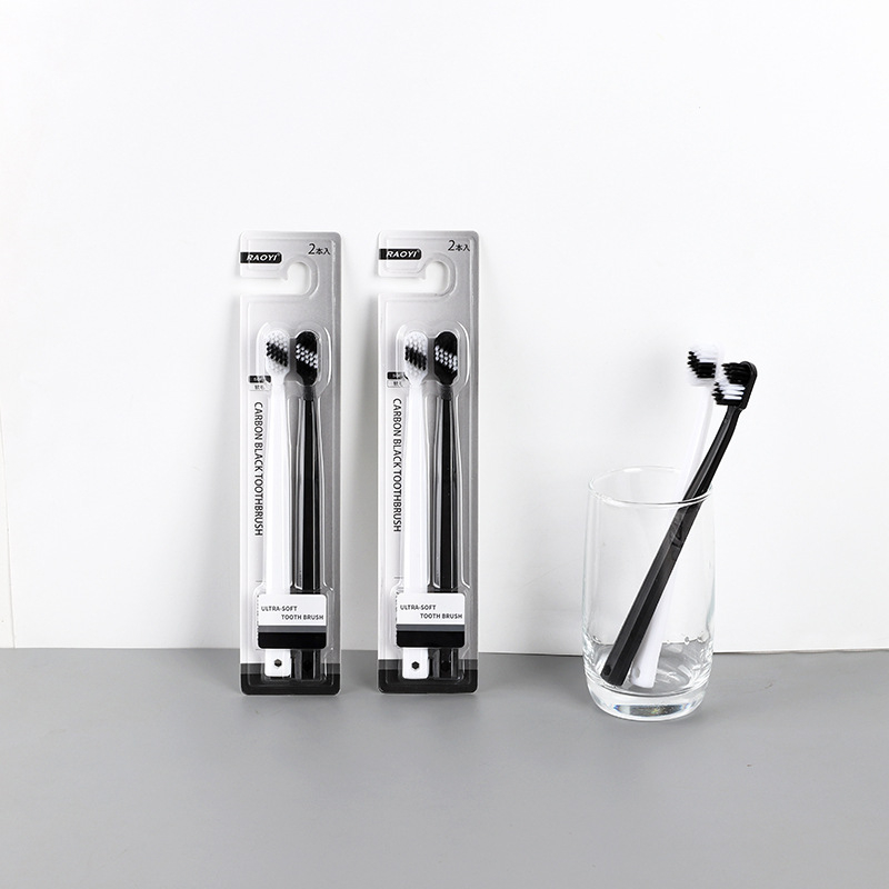 Bàn chải đánh răng than tre hoạt tính Raoyi ultra soft Nhật Bản siêu mềm mại R7673