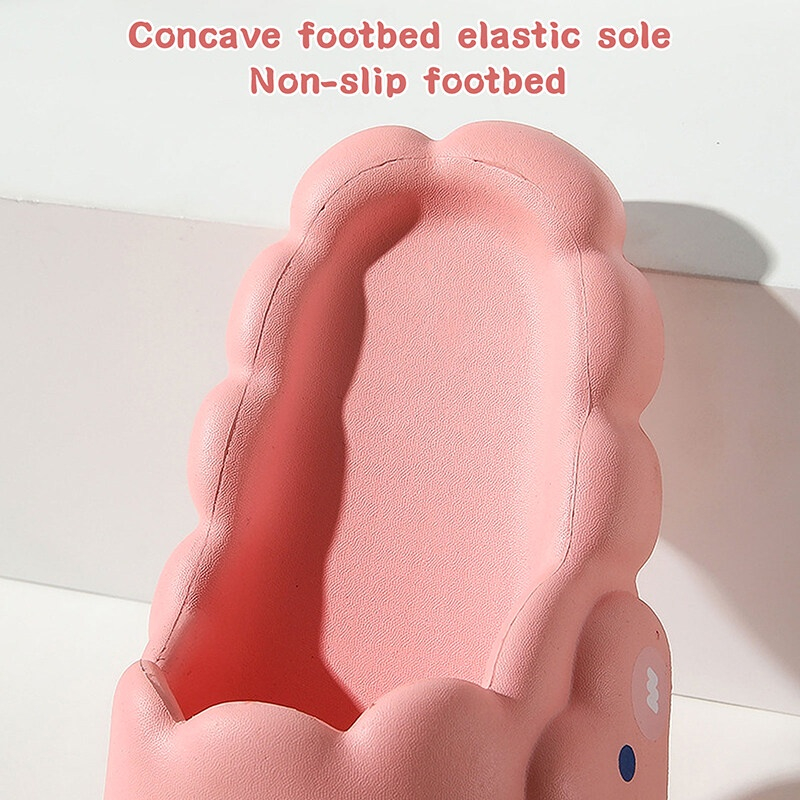 Dép Đế Mềm Chống Trượt Họa Tiết Đám Mây Siêu Dễ Thương - Xinh xắn và thoải mái khi sử dụng