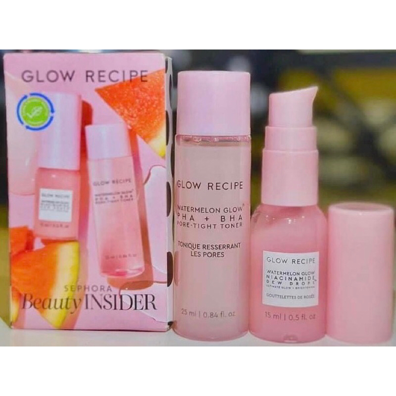 Set Glow Recipe Sephora 2 món USA