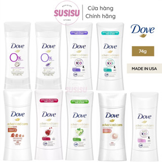 Lăn Khử Mùi Dove Advanced Care Revive 48h 74g (Lựu, Dưa leo, oải hương) Lăn nách nữ Dove Advanced