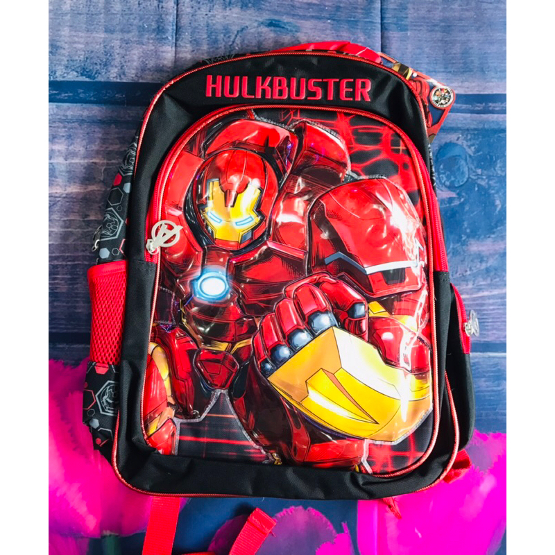 Balo Iron-man cho bé trai Tiểu học, hàng Mỹ
