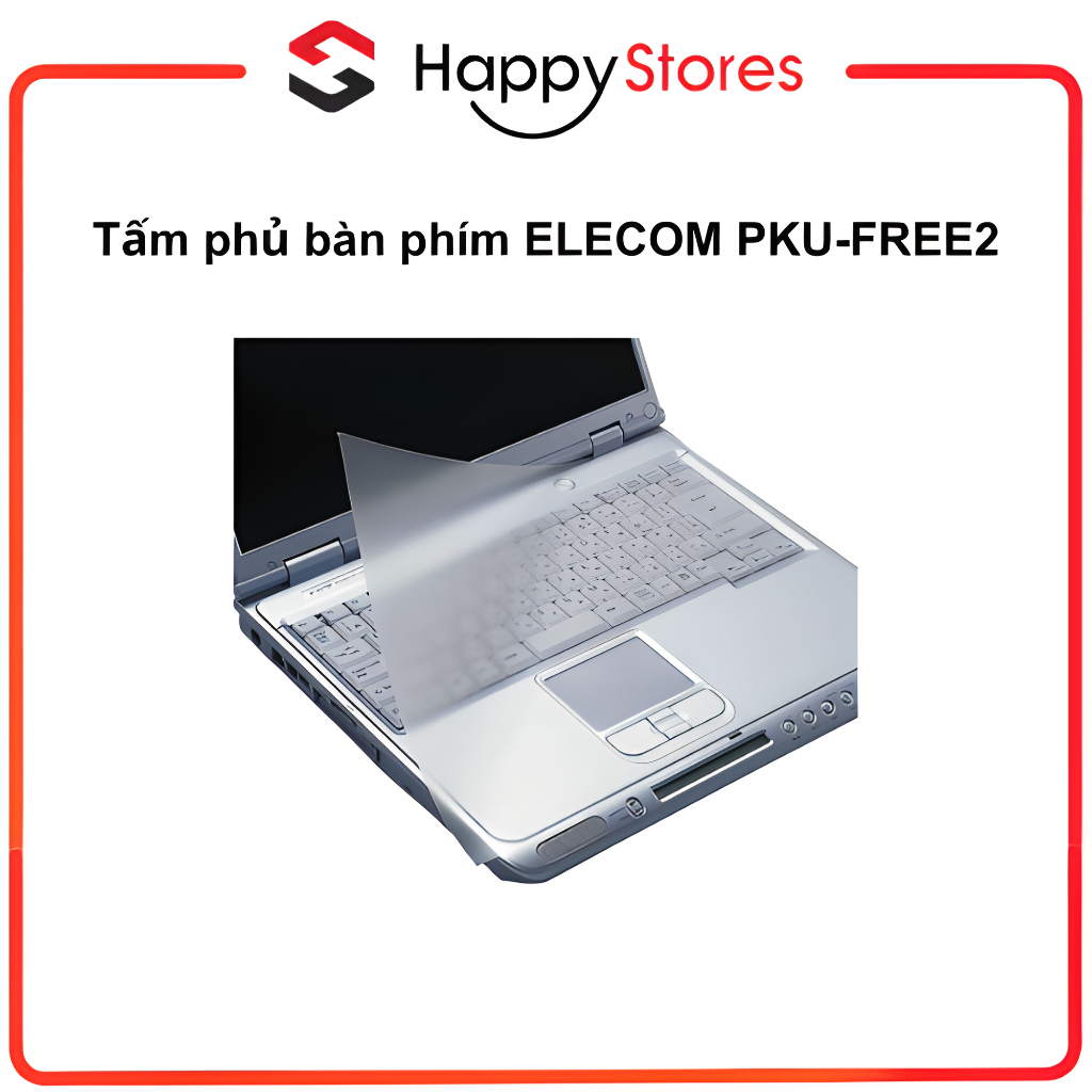 Tấm phủ bàn phím ELECOM PKU-FREE2