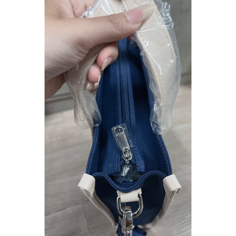 Túi Tote MLB Varsity Basic Canvas Yankees Newyork 7ACRBV13N-07NYS Màu xanh