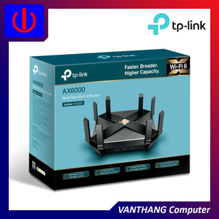 Bộ phát wifi tp-link archer ax6000 - hàng chính hãng
