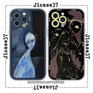 Ốp lưng iphone cạnh vuông Jicase Thiên thần đen hiphop 6plus/6s/6splus/7/7plus/8/8plus/x/xs/11/12/pro/max/plus/promax